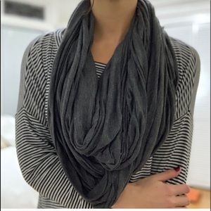 Charcoal Gray American Apparel Infinity Scarf